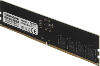 Память DDR5 2x8GB 5600MHz Patriot PSD516G5600K Signature Line RTL PC5-44800 CL46 DIMM UDIMM 288-pin 1.1В Ret - купить недорого с доставкой в интернет-магазине