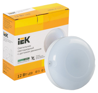 Светильник IEK ДПО1002 12Вт 4000K белый (LDPO3-1002-012-4000-K01) - купить недорого с доставкой в интернет-магазине