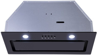 Вытяжка встраиваемая Maunfeld Trapeze 601GG черный управление: кнопочное (1 мотор) - купить недорого с доставкой в интернет-магазине