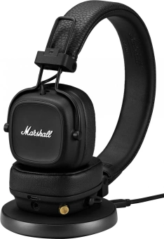 Гарнитура накладные Marshall Major IV черный беспроводные bluetooth оголовье (1005773) - купить недорого с доставкой в интернет-магазине