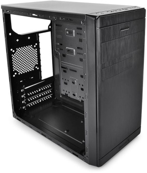 Корпус Deepcool Wave V2 черный без БП mATX 2x120mm 1xUSB2.0 1xUSB3.0 audio - купить недорого с доставкой в интернет-магазине