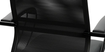 Кресло Метта SU-B-8 черный сиденье черный сетка/ткань с подголов. крестов. металл хром - купить недорого с доставкой в интернет-магазине