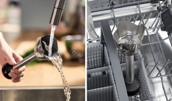 Блендер погружной Bosch MSM6M610 1000Вт нержавеющая сталь/черный - купить недорого с доставкой в интернет-магазине