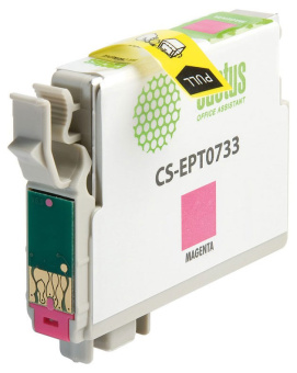 Картридж струйный Cactus CS-EPT0733 T0733 пурпурный (11.4мл) для Epson Stylus С79/C110/СХ3900/CX4900/CX5900/CX7300/CX8300/CX9300 - купить недорого с доставкой в интернет-магазине