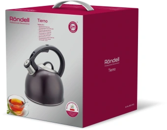 Чайник металлический Rondell Tierno RDS-1900 2.9л. фиолетовый - купить недорого с доставкой в интернет-магазине