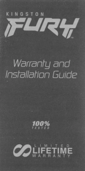 Память DDR5 32GB 6400MHz Kingston KF564C32BBE-32 Fury Beast RTL Gaming PC5-51200 CL32 DIMM 288-pin 1.4В single rank с радиатором Ret - купить недорого с доставкой в интернет-магазине