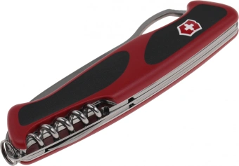Нож перочинный Victorinox RangerGrip 61 (0.9553.MC) 130мм 11функц. красный/черный карт.коробка - купить недорого с доставкой в интернет-магазине