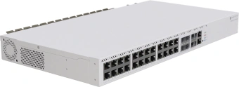 Коммутатор MikroTik CRS326-4C+20G+2Q+RM (L3) 1x100Мбит/с 20x2.5Гбит/с 4xКомбо(10GBase-T/SFP+) 2xQSFP+ управляемый - купить недорого с доставкой в интернет-магазине