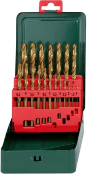 Набор сверл Metabo 627156000 по металлу (19пред.) для дрелей - купить недорого с доставкой в интернет-магазине