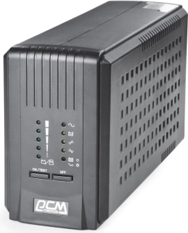 Источник бесперебойного питания Powercom SPT-500-II 400Вт 500ВА черный - купить недорого с доставкой в интернет-магазине