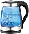 Чайник электрический BBK EK1729G 1.7л. 2200Вт черный корпус: стекло