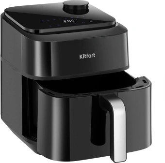 Аэрогриль Kitfort КТ-8154 6.5л 1800Вт черный - купить недорого с доставкой в интернет-магазине