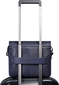 Сумка мужская Piquadro Cronus CA4828S134/BLU синий натур.кожа - купить недорого с доставкой в интернет-магазине