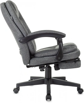 Кресло руководителя Бюрократ CH-868MSG-BF серый 3C1 крестов. пластик подст.для ног пластик черный - купить недорого с доставкой в интернет-магазине