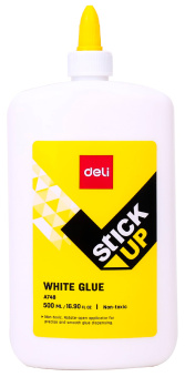 Клей ПВА Deli EA74813 500мл Stick UP - купить недорого с доставкой в интернет-магазине
