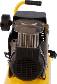 Компрессор поршневой Denzel DLC1300/24 безмасляный 206л/мин 24л 1300Вт желтый/черный - купить недорого с доставкой в интернет-магазине