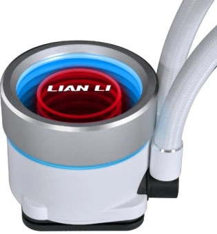 Система водяного охлаждения Lian-Li Galahad II Trinity 240 ARGB Soc-AM5/AM4/1200/1700/1851 белый30dB Al+Cu 240W Ret (G89.GA2T24W.00) - купить недорого с доставкой в интернет-магазине