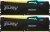 Память DDR5 2x32GB 6000MHz Kingston KF560C36BBE2AK2-64 Fury Beast Black Expo RGB RTL Gaming PC5-48000 CL36 DIMM 288-pin 1.35В single rank с радиатором Ret - купить недорого с доставкой в интернет-магазине