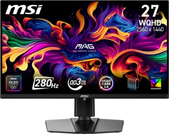 Монитор MSI 26.5" Mag 271QP QD-OLED X28 черный QD OLED LED 0.03ms 16:9 HDMI M/M матовая HAS Piv 1500000:1 250cd 178гр/178гр 2650x1440 280Hz DP Quad 2K (1440p) 8кг - цена, купить или заказать с доставкой в интернет-магазине Монитор MSI 26.5" Mag 271QP QD-OLED X28 черный QD OLED LED 0.03ms 16:9 HDMI M/M матовая HAS Piv 1500000:1 250cd 178гр/178гр 2650x1440 280Hz DP Quad 2K (1440p) 8кг - купить недорого с доставкой в интернет-магазине