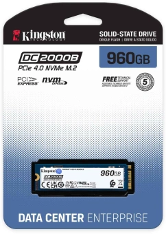 Накопитель SSD Kingston PCIe 4.0 x4 960GB SEDC2000BM8/960G DC2000B M.2 2280 0.4 DWPD - купить недорого с доставкой в интернет-магазине