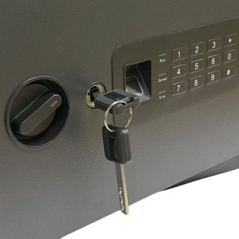 Сейф мебельный LockSworth VS4526 взломостойкий встраиваемый 250x350x250мм электронный/ключевой/биометрический - купить недорого с доставкой в интернет-магазине