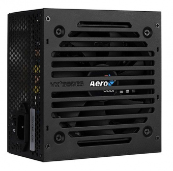 Блок питания Aerocool ATX 650W VX PLUS 650W (24+4+4pin) 120mm fan 3xSATA RTL - купить недорого с доставкой в интернет-магазине