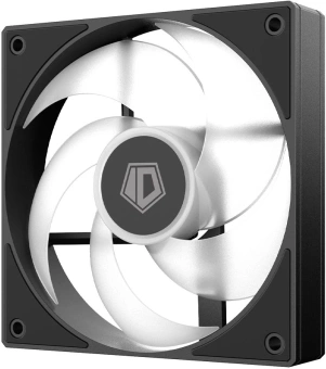 Вентилятор для корпуса ID-Cooling AS-120-К ARGB 120х120x25 черный 4-pin 27.2дБ (AS-120-ARGB-K) Ret - купить недорого с доставкой в интернет-магазине