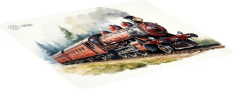 Коврик для мыши Cactus Locomotive 400x300x3мм (CS-MP-PRO17XL) - купить недорого с доставкой в интернет-магазине