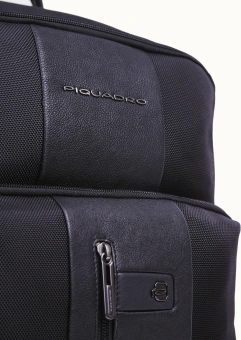 Рюкзак Piquadro Brief2 CA6648BR2/N черный нейлон/натур.кожа - купить недорого с доставкой в интернет-магазине