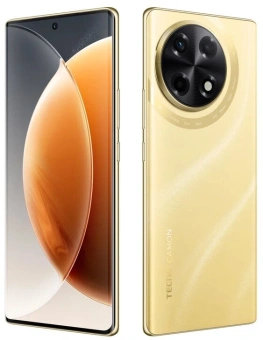 Смартфон Tecno Camon 30S 128Gb 8Gb золотистый моноблок 3G 4G 2Sim 6.78" 1080x2436 Android 14 50Mpix 802.11 a/b/g/n/ac NFC GPS GSM900/1800 TouchSc Protect VidConf FM A-GPS - купить недорого с доставкой в интернет-магазине