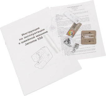 Швейная машина Janome 550 белый - купить недорого с доставкой в интернет-магазине