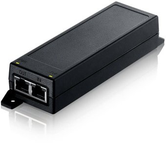 Инжектор PoE+ Zyxel POE12-30W-EU0101F 100/1000/2500BASE-T 30Вт 100-240В(АС) - купить недорого с доставкой в интернет-магазине