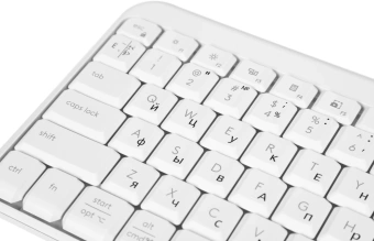 Клавиатура Logitech K251 белый беспроводная BT slim (920-013364) - купить недорого с доставкой в интернет-магазине