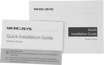 Роутер беспроводной Mercusys MR70X AX1800 10/100/1000BASE-TX черный - купить недорого с доставкой в интернет-магазине