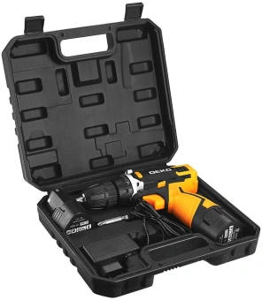 Дрель-шуруповерт Deko DKCD12V аккум. патрон:быстрозажимной (кейс в комплекте) (083-1006) - купить недорого с доставкой в интернет-магазине