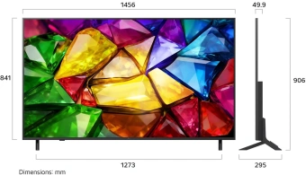 Телевизор LED LG 65" 65MRGB86B6A.ARUG черный 4K Ultra HD 120Hz DVB-T2 DVB-C DVB-S2 USB WiFi Smart TV - купить недорого с доставкой в интернет-магазине