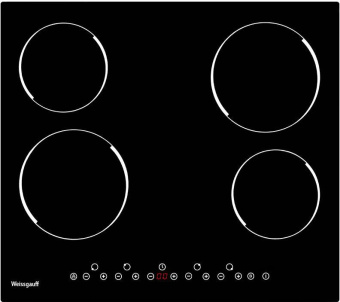 Варочная поверхность Weissgauff HV 640 B черный - купить недорого с доставкой в интернет-магазине