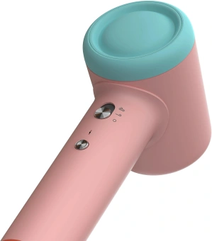 Фен Deerma DEM-CF51W 1400Вт розовый/бирюзовый - купить недорого с доставкой в интернет-магазине