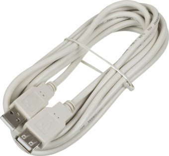 Кабель-удлинитель Ningbo USB A(m) USB A(f) 3м (USB2.0-AM-AF-3-BR) (блистер) - купить недорого с доставкой в интернет-магазине