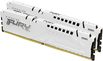 Память DDR5 2x16GB 5200MHz Kingston KF552C40BWK2-32 Fury Beast RTL Gaming PC5-41600 CL40 DIMM 288-pin 1.25В single rank с радиатором Ret - купить недорого с доставкой в интернет-магазине
