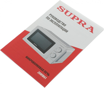 Микроволновая Печь Supra 20MW61 20л. 700Вт белый - купить недорого с доставкой в интернет-магазине
