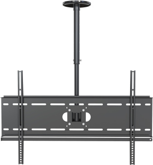 Кронштейн для телевизора Cactus CS-CP04-R черный 37"-70" макс.81.6кг потолочный поворот и наклон - купить недорого с доставкой в интернет-магазине