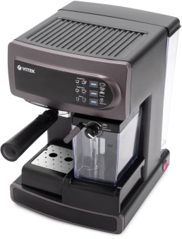 Кофеварка рожковая Vitek VT-1517 VT 1238Вт фиолетовый - купить недорого с доставкой в интернет-магазине