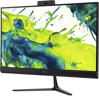 Моноблок Acer Aspire C24-2G 23.8" Full HD Ryzen 5 7430U (2.3) 16Gb SSD512Gb RGr Eshell GbitEth WiFi BT 65W клавиатура мышь Cam черный 1920x1080 - купить недорого с доставкой в интернет-магазине