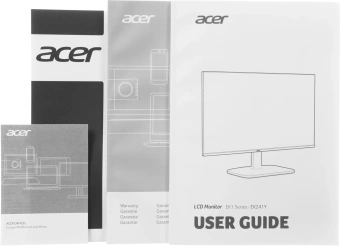Монитор Acer 23.8" EK241YGbi черный IPS LED 1ms 16:9 HDMI матовая 250cd 178гр/178гр 1920x1080 120Hz FreeSync VGA FHD 2.6кг - купить недорого с доставкой в интернет-магазине