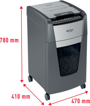 Шредер Rexel Optimum AutoFeed 300X черный с автоподачей (секр.P-4) фрагменты 300лист. 60лтр. скрепки скобы пл.карты - купить недорого с доставкой в интернет-магазине
