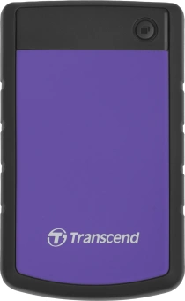 Жесткий диск Transcend USB3.0 4TB TS4TSJ25H3P StoreJet 25H3 (5400rpm) 2.5" фиолетовый - купить недорого с доставкой в интернет-магазине