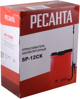 Опрыскиватель Ресанта SP SP-12СК аккум. ранц. 12л красный/черный (70/13/40) - купить недорого с доставкой в интернет-магазине