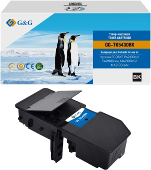 Картридж лазерный G&G GG-TK5430BK TK-5430K черный (1250стр.) для Kyocera Ecosys PA2100cx/PA2100cwx/MA2100cfx/MA2100cwfx - купить недорого с доставкой в интернет-магазине