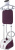 Отпариватель напольный Scarlett SC-GS130S09 1900Вт фиолетовый - купить недорого с доставкой в интернет-магазине